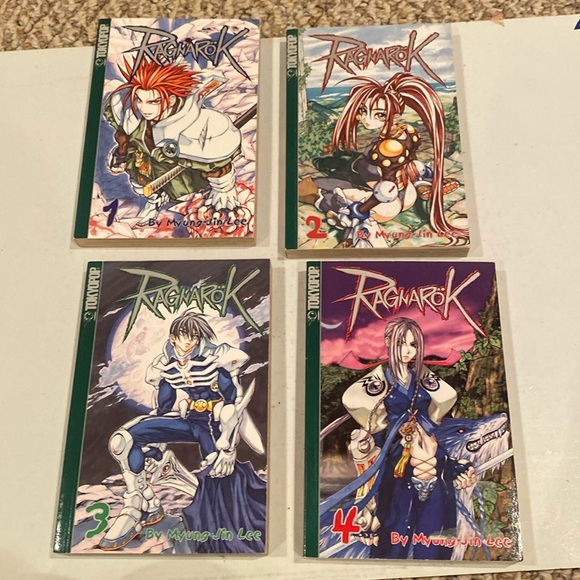 Ragnarok Graphic Novels Volumes 1-4 - Picture 1 of 5